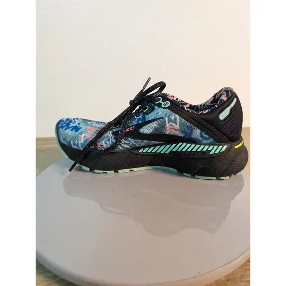 Brooks Adrenaline GTS 22 Womens Size 6 B Tropicla Flamingo Yucca 1203531B095 - Picture 7 of 11